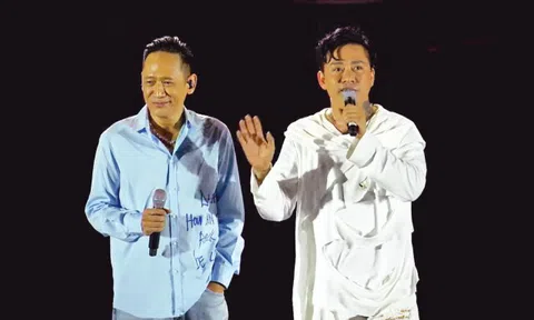 Tuấn Hưng - Duy Mạnh ôm nhau trên sân khấu, "nối lại tình xưa" sau 14 năm: "Yêu nhau lắm, cắn nhau đau"