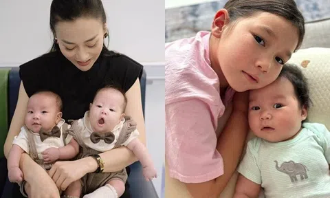 Sao Việt "đủ nếp đủ tẻ" trong năm rồng: Phương Oanh - Sam sinh đôi cặp "long phượng", Hà Anh có 2 con lai Tây