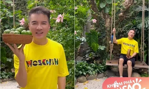 Đàm Vĩnh Hưng khoe khu vườn trong biệt thự 70 tỷ, có loại cây "nghìn trái" hái quanh năm