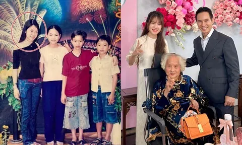 Minh Hà khoe ảnh thời mới yêu Lý Hải 19 năm trước, "đạo diễn nghìn tỷ" giờ U60 trông không khác gì ngày xưa