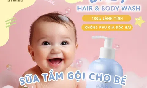 Bảo vệ làn da mỏng manh của bé với Dr’s Formula Baby Series - Dịu nhẹ và an toàn