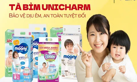 Ngày Siêu Thương Hiệu Unicharm: Mẹ mua là giảm, bé “rinh” quà xịn từ Bobby và Moony