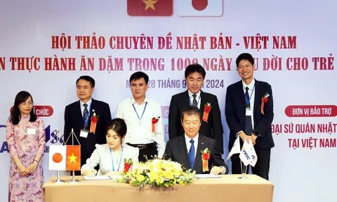 VNVC ký kết hợp tác với Tập đoàn dinh dưỡng hàng đầu Nhật Bản, cải thiện sức khỏe và dinh dưỡng cho trẻ em Việt Nam