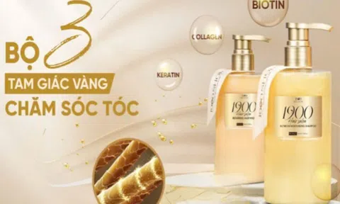 Dầu gội ủ cao cấp 1900: Giải quyết nỗi lo tóc hư tổn cùng chị em phụ nữ