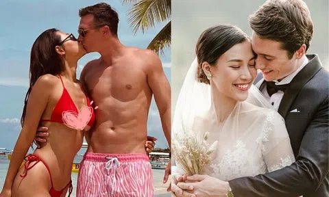 Chồng cũ người Mỹ của MC Hoàng Oanh khoe hạnh phúc bên tình mới, bạn gái nóng bỏng gửi lời yêu