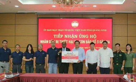 Tập đoàn Wilmar CLV hỗ trợ gần 10 tỷ đồng cho miền Bắc sau siêu bão Yagi
