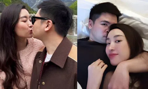Con trai Bầu Hiển "khóa môi" Đỗ Mỹ Linh say đắm, vợ ra sao mà là chủ tịch vẫn thấy áp lực khi làm chồng?