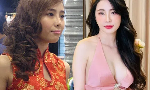 Quỳnh Nga một thời "cá sấu chúa" da ngăm, xuề xòa giờ "lột xác" trắng bóc, 3 vòng nảy nở khiến nam NSƯT si mê