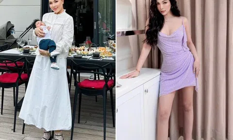 Quỳnh Thư xa xứ sinh con quốc tịch Đức nay ngậm ngùi nhớ mẹ ruột, muốn lấy lại dáng thon để về Việt Nam