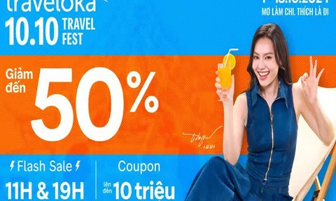 Traveloka 10.10: Tìm kiếm kỳ nghỉ cuối năm tăng vọt 127%