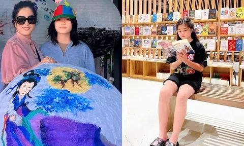 Con gái Thúy Nga mới 13 tuổi đã kiếm nghìn USD nhờ vẽ tranh, từ sợ nổi tiếng nay "quay xe" muốn học làm người mẫu