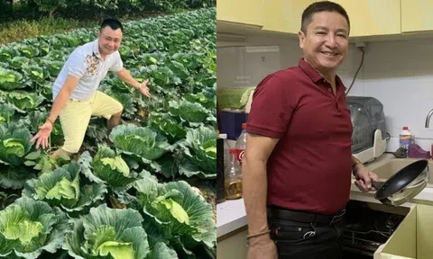 Trái ngược cảnh nhà "Táo": NSND Tự Long nhà đẹp đất mênh mông, NSƯT Chí Trung ở nơi có lối vào như hầm mộ