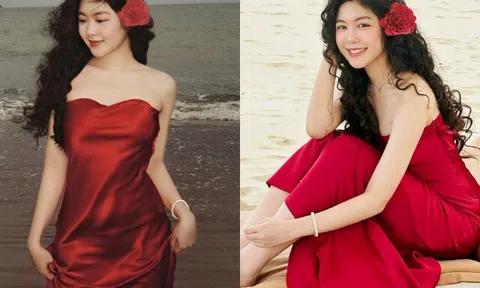 Lọ Lem nhà MC Quyền Linh khoe vóc dáng ngọc ngà, trưởng thành quyến rũ ở tuổi 18
