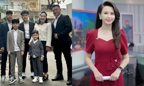 2 BTV đông con nhất VTV: Quang Minh sinh 4 quý tử, Hương Liên 4 lần "vỡ chum" vẫn trẻ đẹp như thiếu nữ