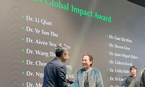 Bác sĩ Tô Lan Phương được 0vinh danh nhận giải thưởng “2024 Global Impact Award” của Rejuran