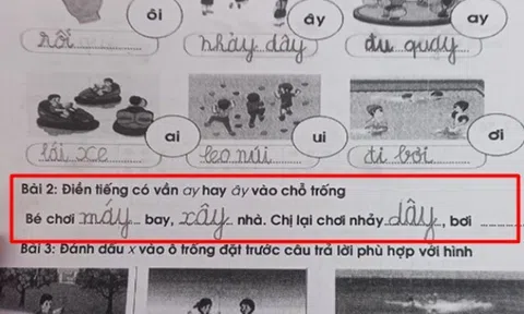 Cô giáo giao bài tập điền từ tiếng Việt siêu khó khiến dân tình thi nhau đoán, đáp án gây hoang mang