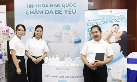 Thương hiệu chăm sóc Goongbe - Tân binh mới gây bão tại sự kiện Mẹ và Bé 