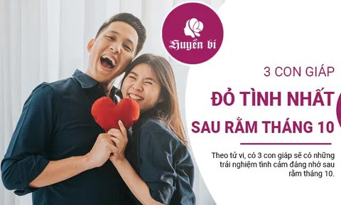 3 Con giáp đón mùa yêu sau rằm tháng 10