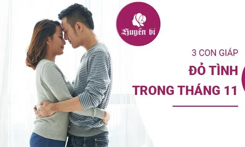 3 con giáp: Tình yêu viên mãn trong tháng 11 Âm lịch