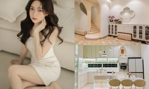 Hotgirl Cần Thơ dành 12 năm tích góp tiền xây nhà tầng 80m² đẹp như lâu đài, nhìn căn bếp ai cũng xuýt xoa