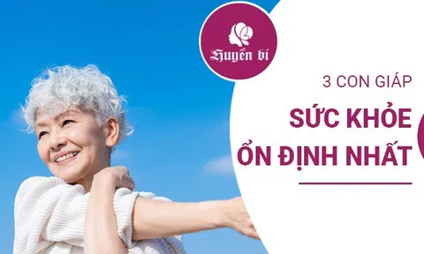 3 con giáp nữ sở hữu sức khỏe "siêu nhân", sống thọ và khỏe mạnh