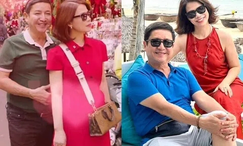 NSƯT Chí Trung chiều người yêu trẻ tuổi đi chơi dịp Giáng sinh, vóc dáng bạn gái Á hậu thu hút sự chú ý