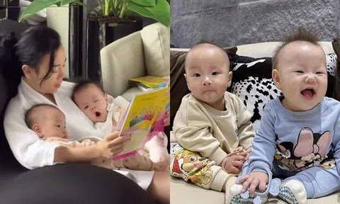 Shark Bình "bóc phốt" con gái cưng cứ học là ngáp, Phương Oanh nhận xét ái nữ giống mình