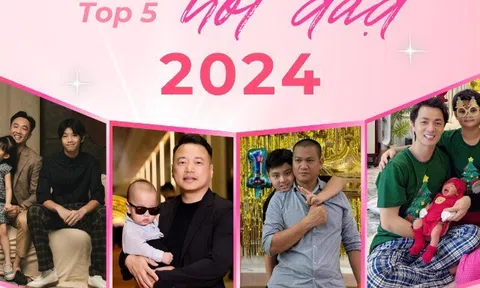 "Đau đầu" chọn Top 5 ông bố của năm 2024: Quang Minh lên chức tuổi 65, chồng Hoa hậu Khánh Vân hay Cường Đôla đều chuẩn bố đảm
