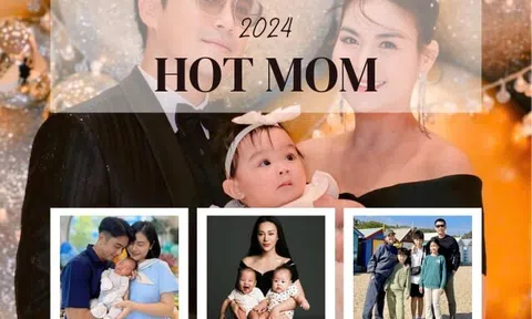 Top 5 HOT MOM 2024: Vân Trang U34 sinh con trai sau khi có 3 con gái, Ốc Thanh Vân 1 năm vất vả một mình chăm bầy con ở Úc