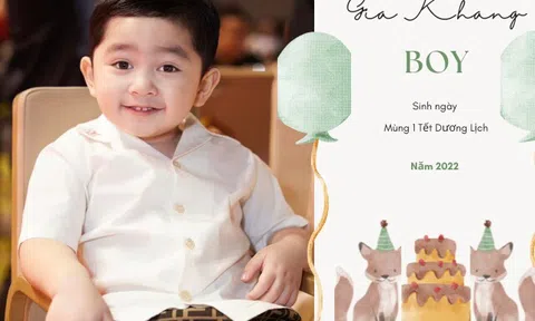 Nhóc tỳ sao Việt chào đời đúng mùng 1 Tết Dương lịch: Được đặt cái tên rất ý nghĩa, 3 tuổi sống như thiếu gia