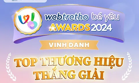 Webtretho & Be Yeu Awards 2024: Vinh danh những thương hiệu hàng đầu lĩnh vực Mẹ và Bé