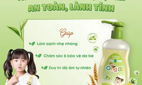 Sữa tắm gội thảo dược Ong Bi ra mắt diện mạo mới, tăng cường công dụng dưỡng ẩm