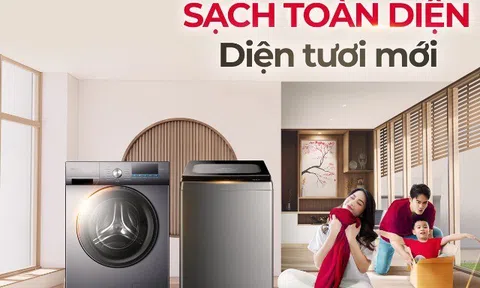 Sạch Toàn Diện, Diện Tươi Mới - Máy giặt Sharp đồng hành cùng mùa Tết an nhàn