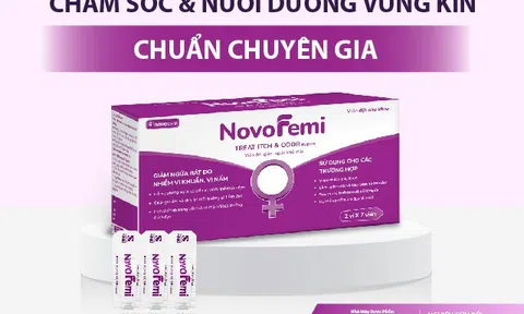 Viên đặt Novofemi - Giải pháp giảm nhanh viêm ngứa tại nhà an toàn không kháng sinh