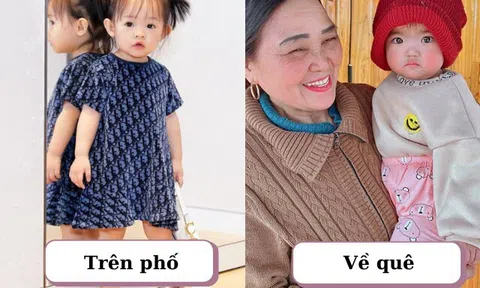 Con gái Cường Đôla, Lý Hải sống trên phố dát hàng hiệu chuẩn tiểu thư, về quê với ông bà bình dân đến lạ