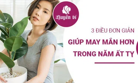 Bí kíp may mắn: 3 điều nhỏ giúp bạn thành công trong năm mới