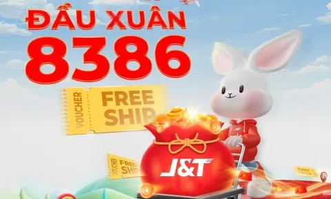 J&T Express phát hành “voucher freeship” phát tài, phát lộc đồng hành cùng chủ shop khai xuân