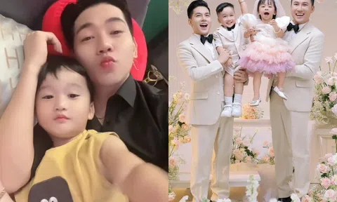 Con trai Hà Trí Quang dính Thanh Đoàn "như sam", thấy bố cau mày là khóc vì sợ