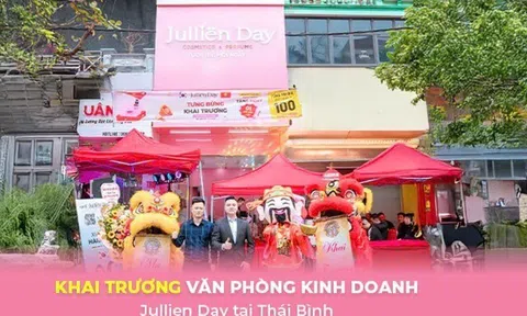 Jullien Day chính thức khai trương văn phòng kinh doanh tại Thái Bình - Bước đột phá trong ngành hàng tiêu dùng!