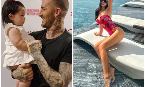 Đứa trẻ Việt Nam duy nhất được David Beckham bế, mê mẩn vì dễ thương giờ 6 tuổi, là mẫu nhí đắt show