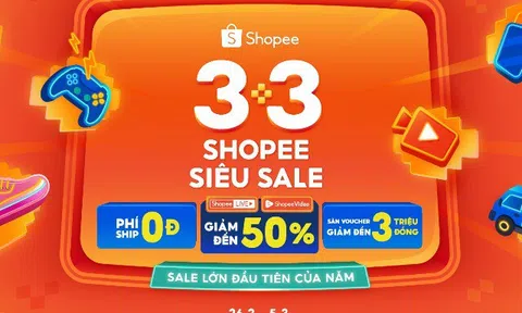 Bộ 3 anh tài và dàn KOL hot khuấy đảo livestream mới toanh tại Shopee 3.3 sale lớn đầu tiên của năm