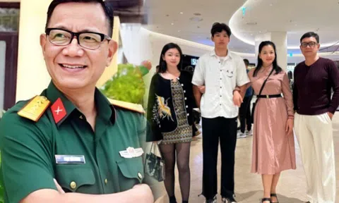 Nam NSƯT mang quân hàm Đại tá, từng làm thợ xây nay có hôn nhân viên mãn bên vợ là NSND