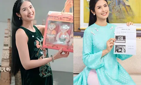 Ngọc Hân dưỡng bầu nhẹ nhàng khi sắp làm mẹ ở tuổi U40, "thai giáo mùi hương" cho con từ trong bụng