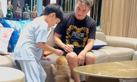 Gia đình Đàm Vĩnh Hưng đón thêm thành viên mới, bé Polo 6 tuổi đã lên chức anh