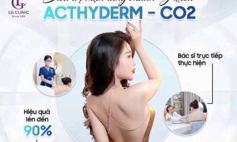 Acthyderm - CO2: Công nghệ trị mụn thế hệ mới, không xâm lấn, không để lại sẹo