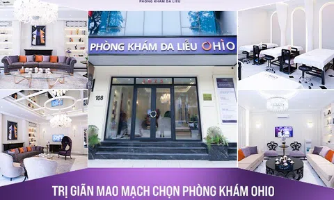 Trị giãn mao mạch uy tín, chọn Phòng khám da liễu OHIO