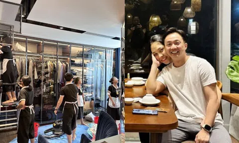 Cường Đô La bị Đàm Thu Trang "mắng" khi thuê 5 người dọn dẹp 1 căn phòng, vợ không phải đụng ngón tay