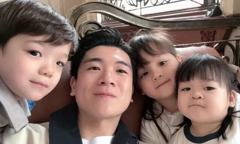 Con trai Bầu Hiển khoe "đàn con thơ" xinh yêu, ái nữ nhà Đỗ Mỹ Linh "chiếm spotlight" vì gương mặt giống hệt bố