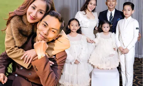 Khánh Thi vất vả đến muốn khóc vì cảnh "1 nách 3 con", chuyện "chăn gối" với chồng trẻ cũng không mặn mà