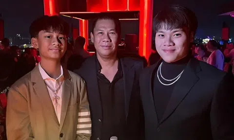 Con trai Lệ Quyên hội ngộ anh trai chung nửa huyết thống, đại gia Đức Huy có 2 quý tử đều tài giỏi